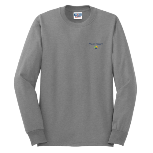 MC - JERZEES Heavyweight Blend 50/50 Cotton/Poly Long Sleeve T-Shirt v1
