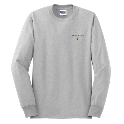 MC - JERZEES Heavyweight Blend 50/50 Cotton/Poly Long Sleeve T-Shirt v1