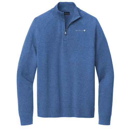 MC - Brooks Brothers Cotton Stretch Quarter Zip
