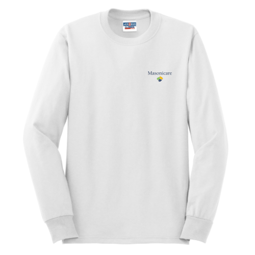 MC - JERZEES Heavyweight Blend 50/50 Cotton/Poly Long Sleeve T-Shirt v1